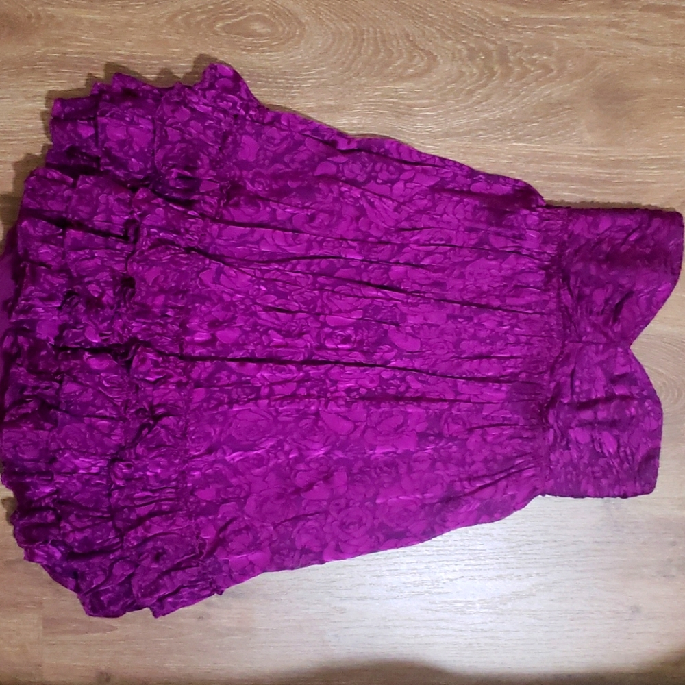 Betsy jhonson Magenta Dress